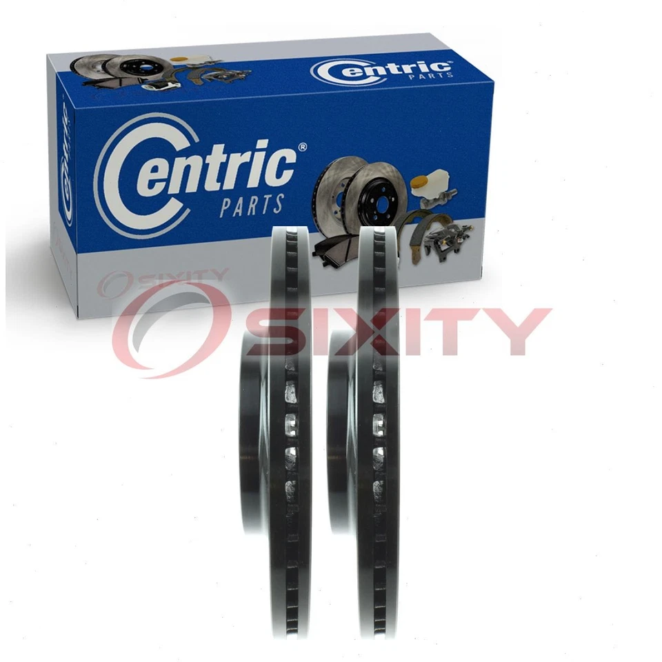 2 rotores de freno de disco delanteros centrados para Hyundai Elantra GT 2018 1,6 L L4 et Foto 1 de 4