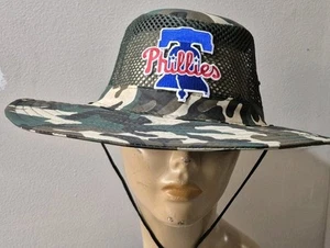 Philadelphia Phillies Liberty Bell Boonie Snap Closure Fishing Hiking Sun Hat - Picture 1 of 18