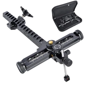 9" Recurve Bow Sight High Accuracy 1 Pin Adjustable Archery Target Hunting - Picture 1 of 12