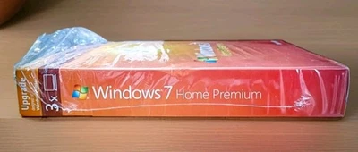 Paquete familiar Microsoft Windows 7: Home Premium (actualización 3 PC) - Nuevo, sellado  Foto 1 de 4