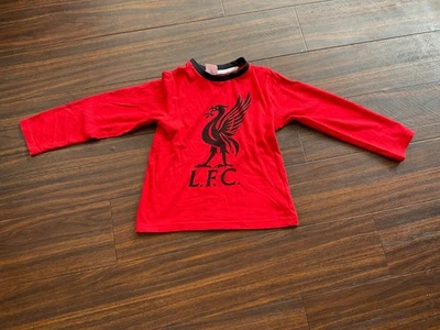 Liverpool FC LFC long sleeved T-Shirt 7/8 Years - Image 1 of 3