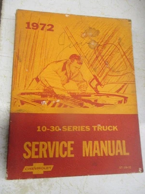 Руководство по обслуживанию 1972 Chevrolet C10-C30 - Изображение 1 из 3