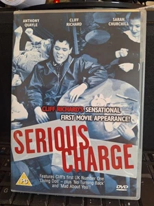 Serious Charge NEW UNSEALED REG 2 UK DVD CLIFF RICHARD ANTHONY QUAYLE - Picture 1 of 2