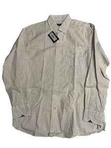 Cremieux Signature Collection Baumwolle Herren Langarm Hemd, Weiß, M - Bild 1 von 1