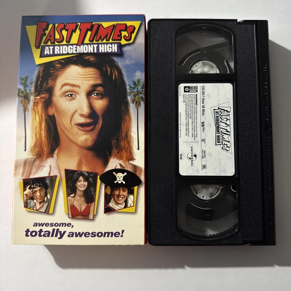 Видеоигра Fast Times at Ridgemont High (VHS, 1982 г.) - Изображение 1 из 4
