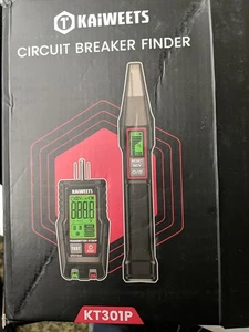 Buscador de disyuntores KAIWEETS con pantalla LCD, NCV Tset y negro  - Imagen 1 de 2