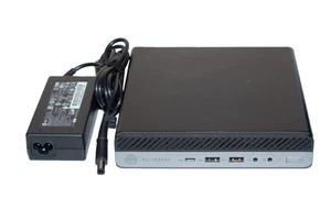 Tiny PC HP EliteDesk 800 G3 Core i5-6500T 16GB RAM 256GB NVMe SSD WiFi 4K Win11P - Zdjęcie 1 z 2