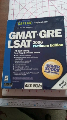 Kaplan GMAT GRE LSAT 2006 Platinum Edition - Image 1 of 4