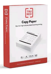 Papel para impresora grapas, 8,5" X 11", diseñado para impresoras de alta velocidad 92-brillante - Imagen 1 de 3