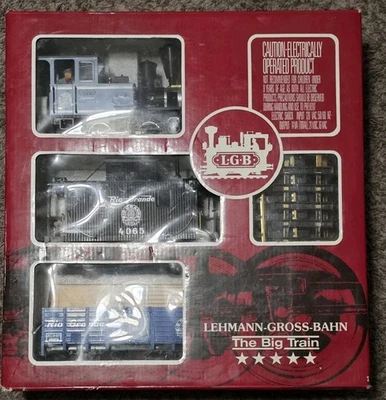 Vintage LGB Lehmann The Big Train 20287 Rio Grande Starter Set G gauge  - Image 1 of 4