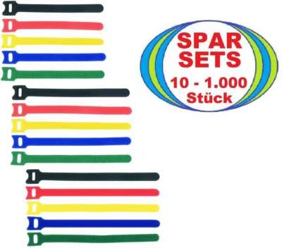 VT Klettband Schlaufenband Kabel-Klettband Kabelbinder Klettkabelbinder Klett - Bild 1 von 4