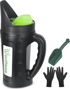 Hand Held Spreader, Seed Spreader for Ice Melt, Grass Seed, Fertilizer Lawn and - Picture 1 of 12