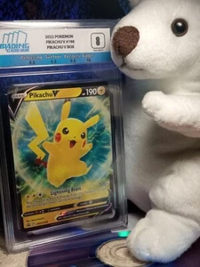 Pikachu V SWSH198 SWSH: Sword & Shield Promo Cards Holo - Picture 1 of 3