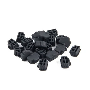 20Pcs Ethernet Hub Port RJ45 Anti Dust Cover Cap Protector Plug For Female J/vm - Photo 1 sur 7
