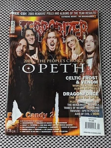 Terrorizer UK Metal Magazine #140 Opeth Dragonforce - Picture 1 of 4