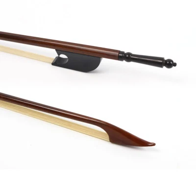 New 4/4 Violin bow Baroque Bows Great Balance Natural Bow Hair Ebony Frog - Image 1 of 4