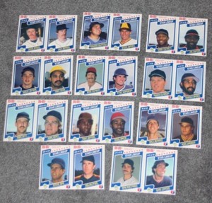 AMERICAN Issued Oddball baseball cards FIRST LOT. 1969-1998. *Pick you player* 