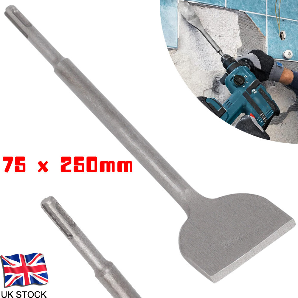 Original Einhell SDS-max Drill Chisel Set (Demolition/Hammer Drill Accessories, Includes 3x Masonry Drill Bits Diameter 18, 20, 25 Mm, 1x Flat Chisel, 1x Pointed Chisel, In Practical Case - Foto 6