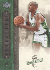 2006-07 Upper Deck Chronology Basketball #4 Alvin Robertson 075/199