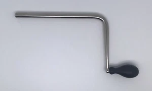 Reproduction 6 1/2" Victrola Phonograph Crank - 5/16-24 Female Threaded Shaft - Picture 1 of 2