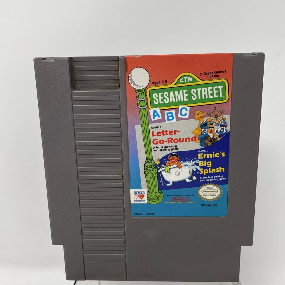 NES Sesame Street ABC - Image 1 of 4