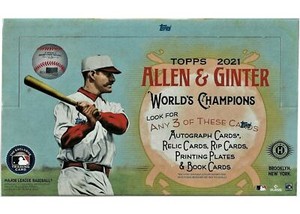 2021 Topps Allen and Ginter - Silver Foil Hot Box Variation - Complete Your Set 
