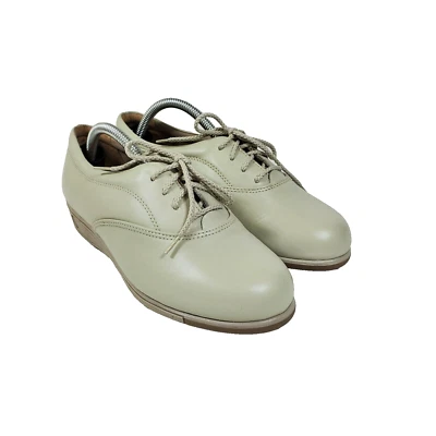 SoftSpots весь день комфорта женщин 6W с белый ходьбы кроссовки кожи - Изображение 1 из 4