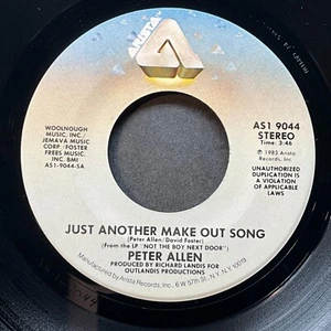 Peter Allen, Just Another Make Out Song / Fade To Black, 7" 45rpm, Vinyl NM - Picture 1 of 6