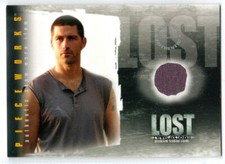 LOST 2006 INKWORKS REVELATIONS PIECEWORKS COSTUME PW1 MATTHEW FOX JACK SHEPHARD