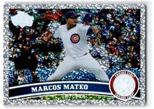 2011 Topps Diamond Anniversary Marcos Mateo RC #431 Chicago Cubs