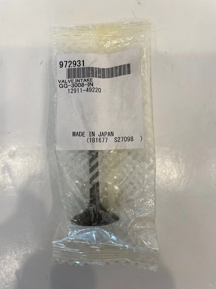 Válvula de admisión de motor Vesrah de caja abierta para Suzuki GS1000S 1982 Foto 1 de 2