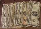 14 1934 Five Dollar $5 Federal Reserve Notes G-Vg .....   Lot 5003