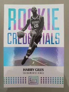 2017-18 Panini Status Rookie Credentials Harry Giles #24 Sacramento Kings NBA BR - Bild 1 von 2