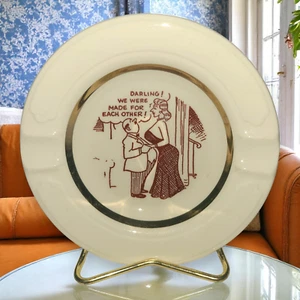 Vintage gewagter Aschenbecher Erwachsene Neuheit Liebling Wir wurden füreinander gemacht - Bild 1 von 3
