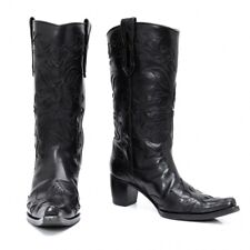 YOSHIE INABA L'EQUIPE Leather Western Boots Size US About 6.5(K-124529)