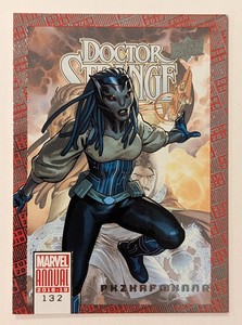 2018-19 Upper Deck Marvel Annual Pkzkrfmknna SP #132 Doctor Strange