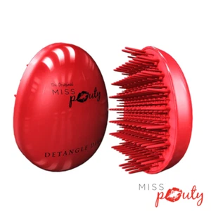 Detangling Hairbrush Oval Nylon Bristle Brush for Smooth Hair & Scalp Massage - Picture 1 of 9