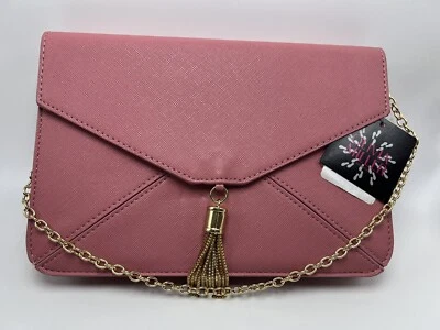 Bolso Bandolera OLIVIA MILLER Convertible para Mujer - Malva/Rosa (NUEVO) Foto 1 de 4