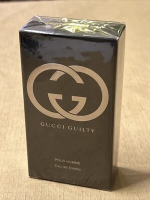 Gucci Guilty Pour Homme 1,6 oz/50 ml spray eau de toilette para hombre -sellado- Foto 1 de 3