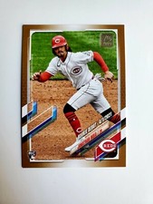 2021 Topps Update Jonathan India Rookie Debut Gold 1392/2021 Reds SP US145