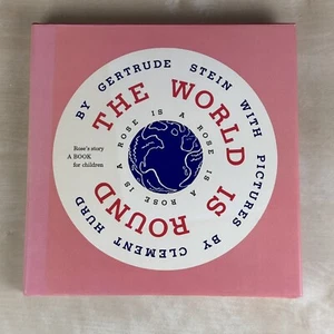 The World is Round by Gertrude Stein with Pictures by Clement Hurd 1988 EX HC/DJ - Picture 1 of 13