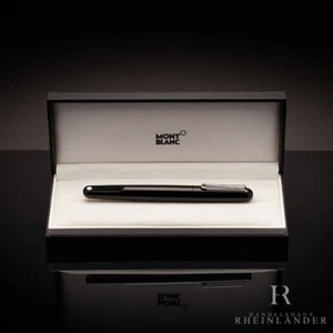 Montblanc Model M Marc Newson Design Rollerball Fineliner Black Resin ID 117148 - Picture 1 of 7