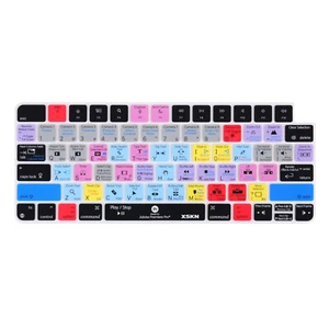 XSKN Premiere Pro Shortcuts Keyboard Cover Skin for iMac 24" Magic Keyboard 2021 - Picture 1 of 18