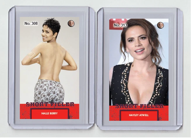 Hayley Atwell rare MH Short Filler #'d x/3 Tobacco card no. 313 - image 1 of 1