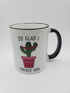 Neu mit Etikett So Glad I Pricked You Kaffee Tee Tasse Neuheit Sukkulenten Pflanzen mikrowellengeeignet - Bild 1 von 8