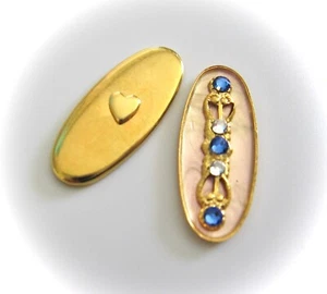 BRAZALETE DE DIAMANTES ZAFIRO DE LUJO MINIATURA CASA DE MUÑECAS EN CAJA - Imagen 1 de 1