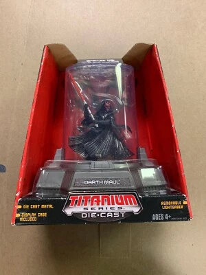 Star Wars Episode 1 Phantom Menace Titanium Series Die Cast Darth Maul - Image 1 of 3