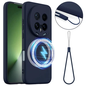 Original Liquid Silicone Magsafe Case For Honor Magic 8 7 Pro Armor Cover Strap - Picture 1 of 23