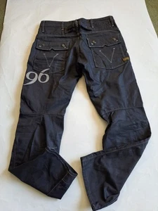 G Star Raw Jeans Herren 32 W Slim Wax Shiny Wetlook Glanz - Bild 1 von 8