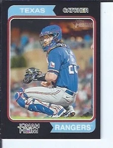 Jonah Heim Heritage borde negro paralelo - Imagen 1 de 1